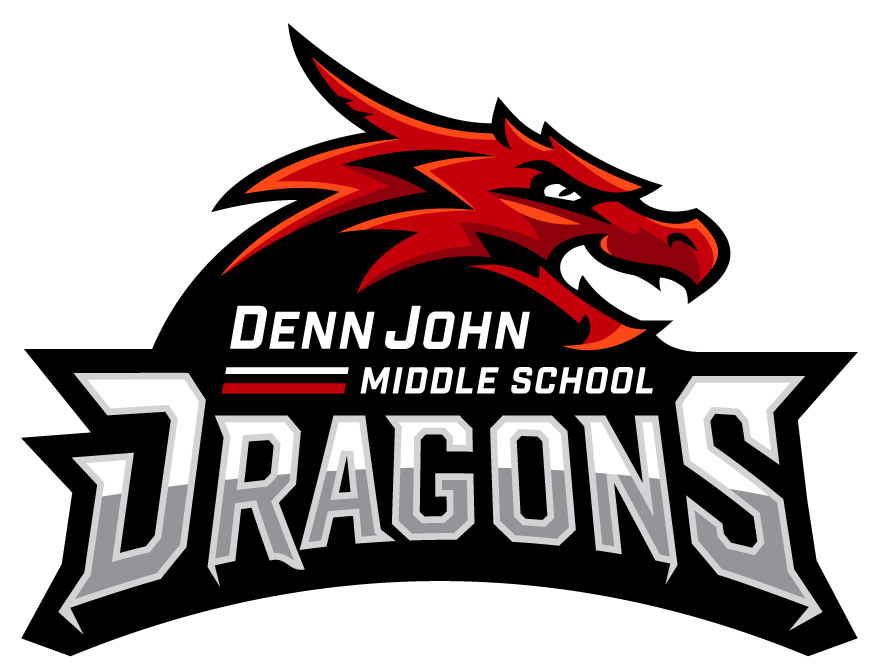 Denn John Middle Logo